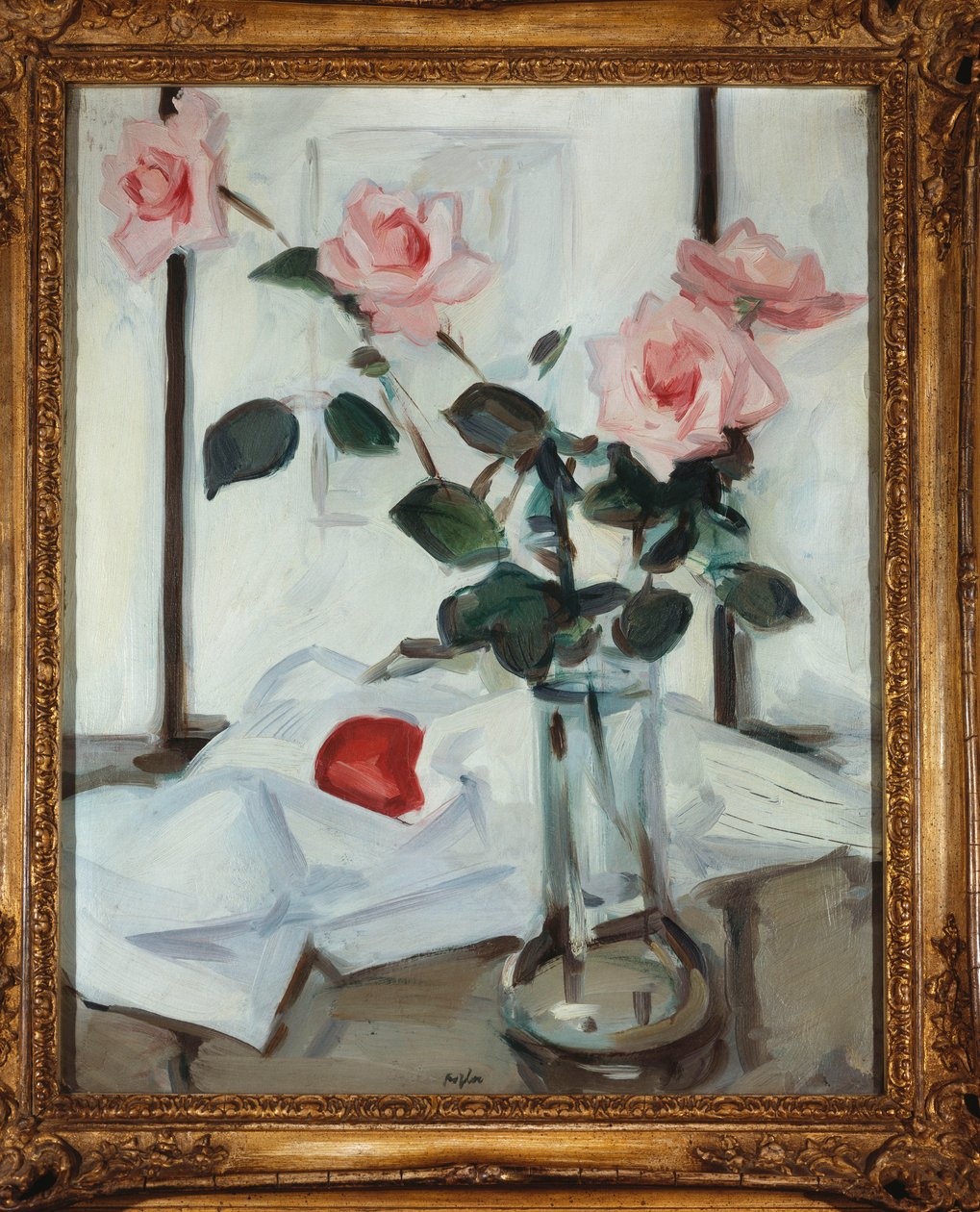 Róże królowej Elżbiety, ok. 1918 r. autorstwa Samuel John Peploe