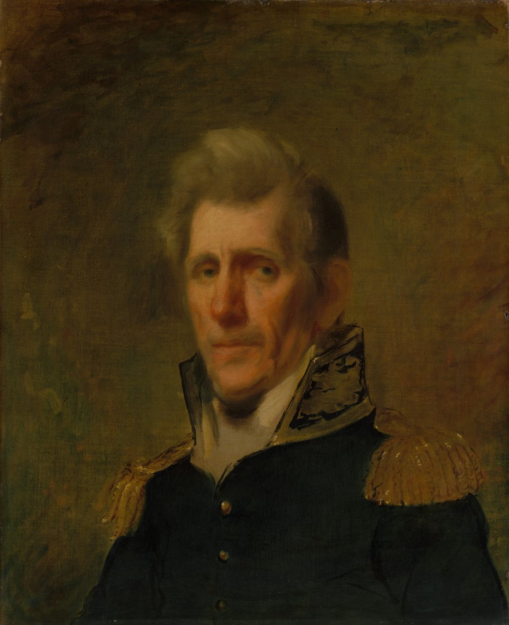 Generał Andrew Jackson, 1819. autorstwa Samuel Lovett Waldo