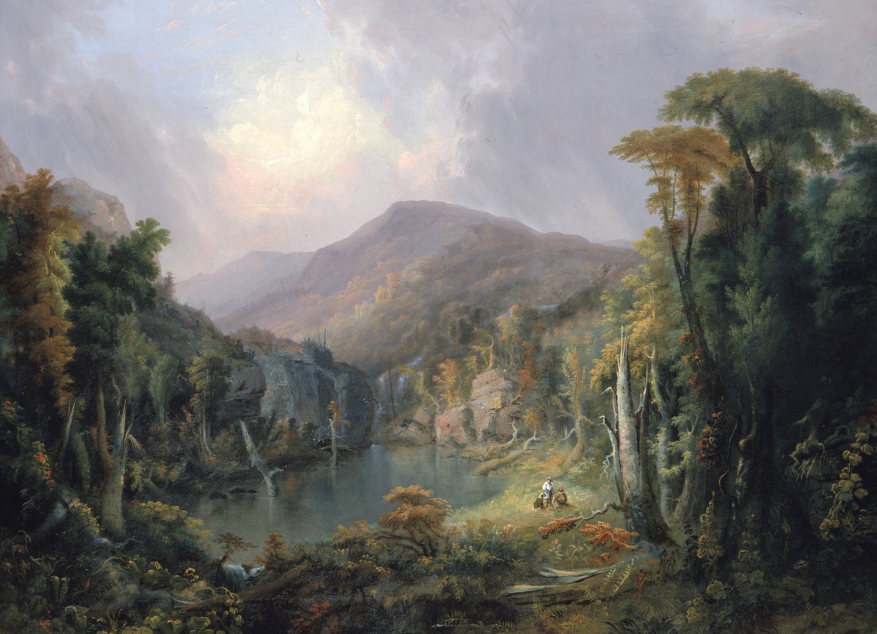 Łowcy gór Cumberland, 1830-1840. autorstwa Samuel M. Lee
