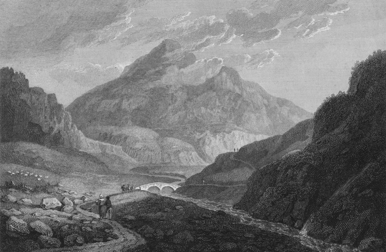 „Widok Ben Eim”, 1813 autorstwa Samuel Middiman