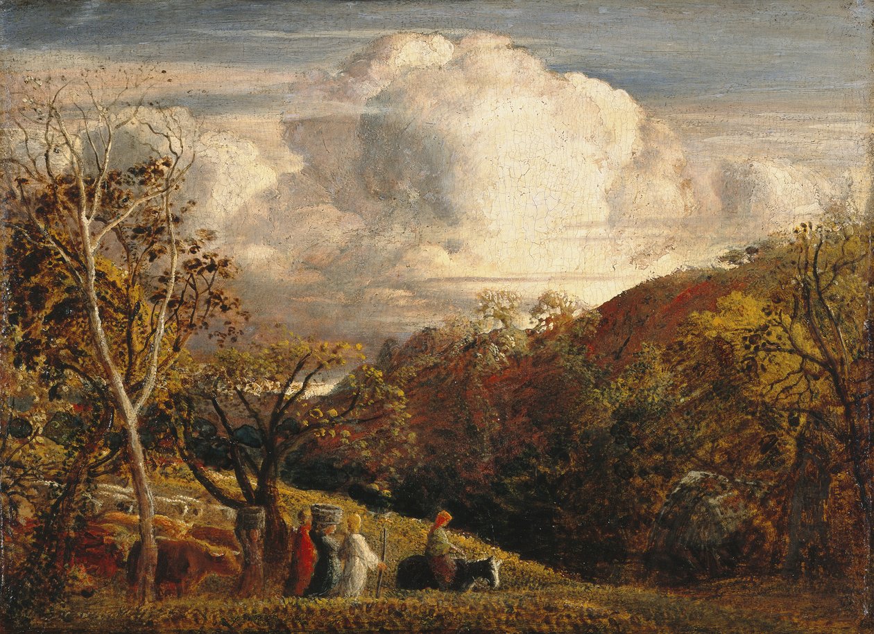 Jasna Chmura autorstwa Samuel Palmer