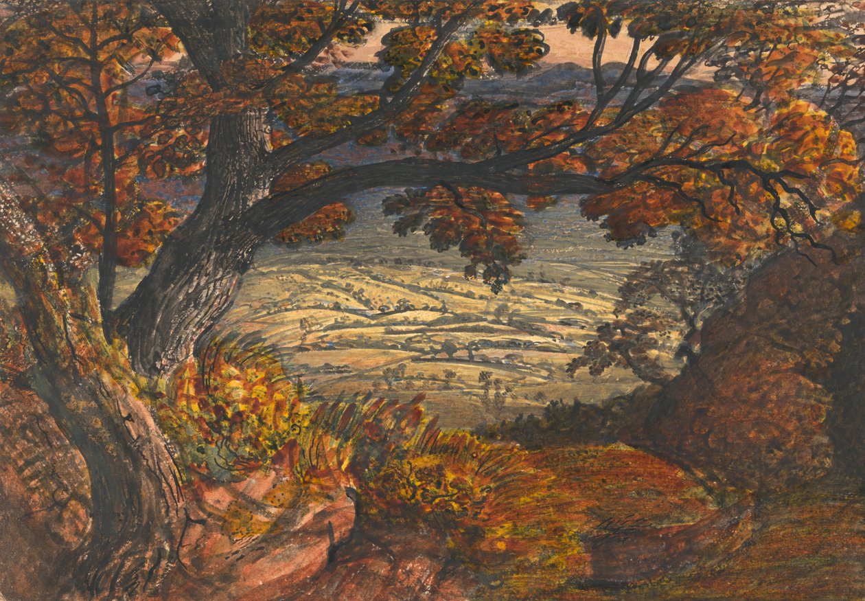 Weald of Kent autorstwa Samuel Palmer