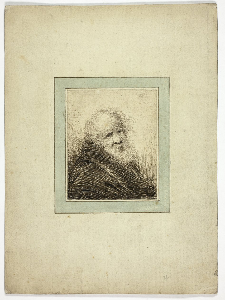 Popiersie starca autorstwa Samuel Shelley