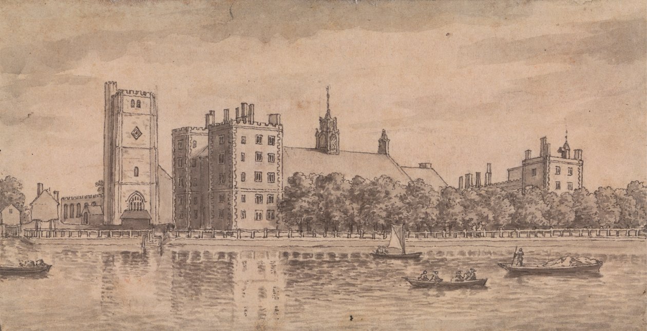 Pałac Lambeth autorstwa Samuel Wale
