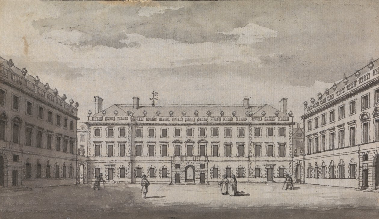 Szpital św. Bartłomieja autorstwa Samuel Wale