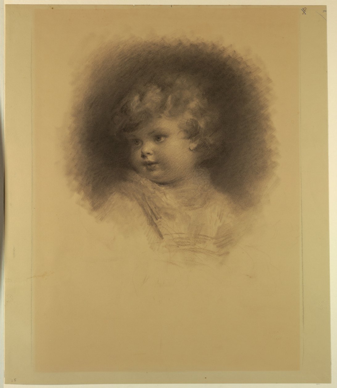 Portret dziecka autorstwa Samuel Worcester Rowse
