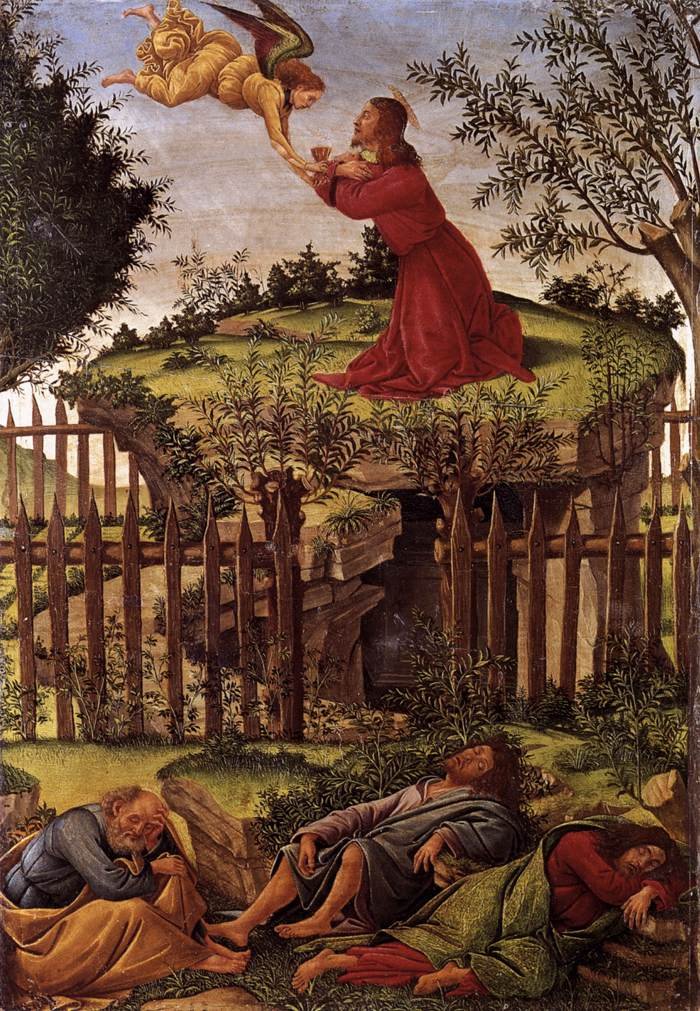 Agonia w ogrodzie autorstwa Sandro Botticelli