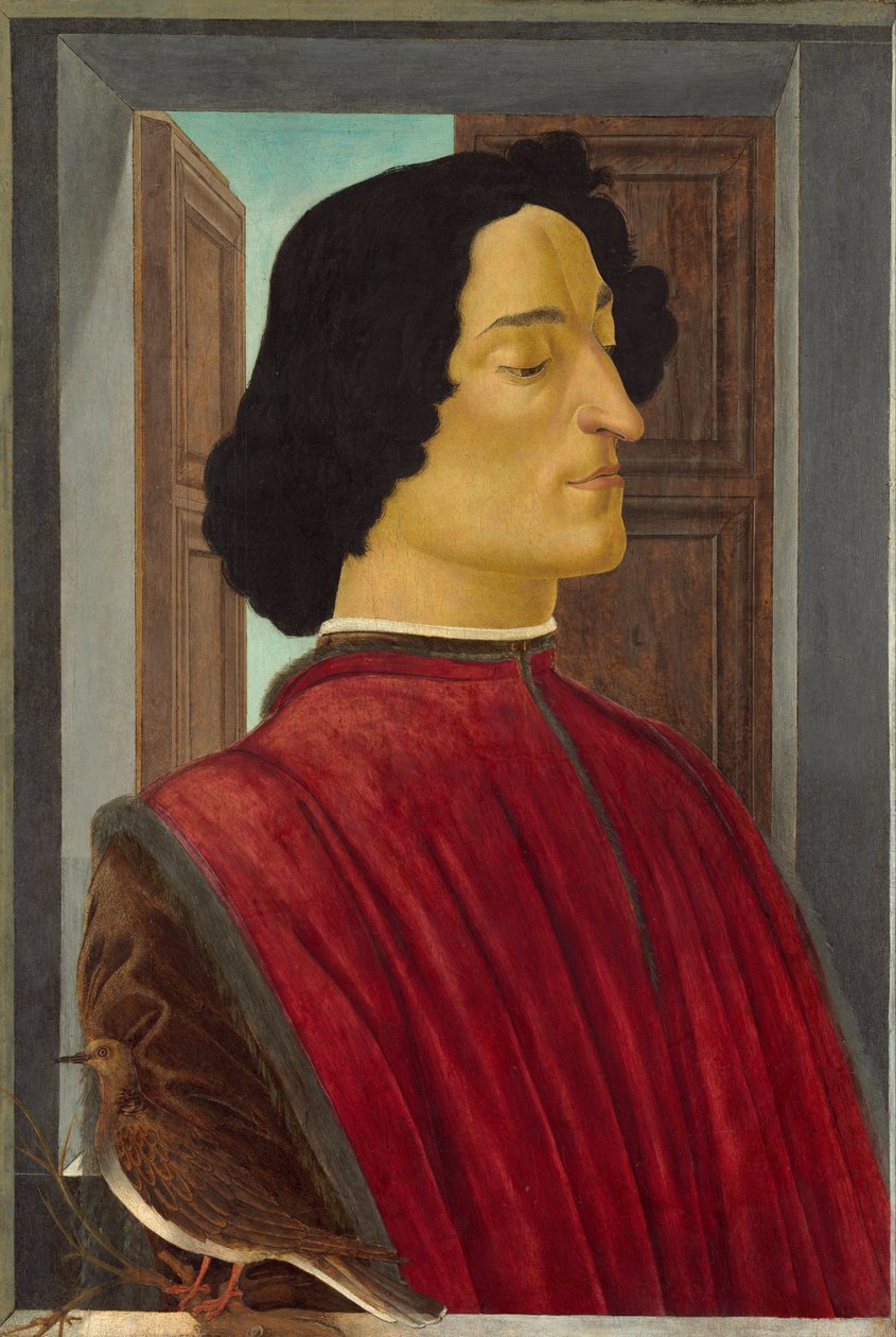 Giuliano de Medici autorstwa Sandro Botticelli