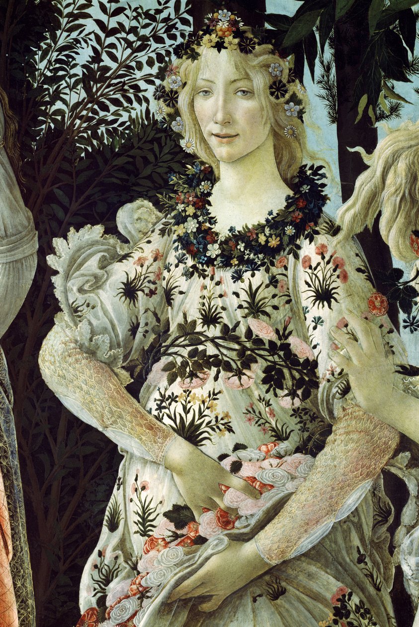 Primavera, ok.1478,tempera na panelu z 558 autorstwa Sandro Botticelli