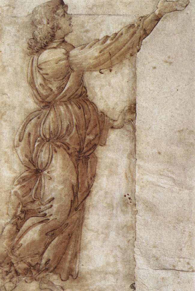 Anioł Sandro autorstwa Sandro Botticelli