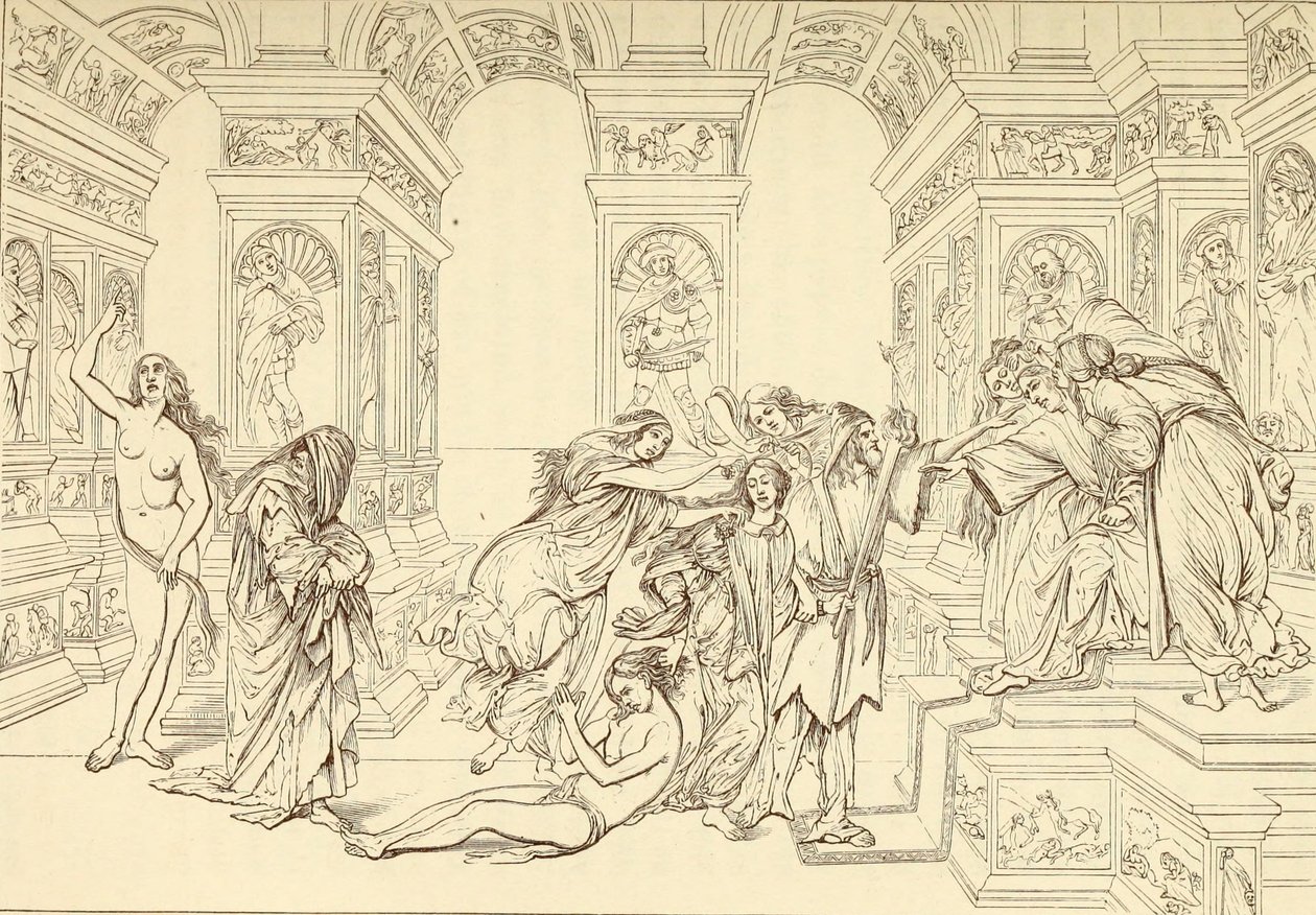 Mały alegoryczny autorstwa Sandro Botticelli