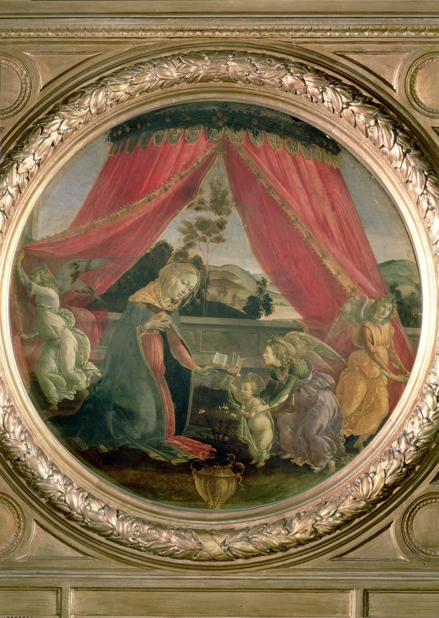 Madonna z Pawilonu autorstwa Sandro Botticelli