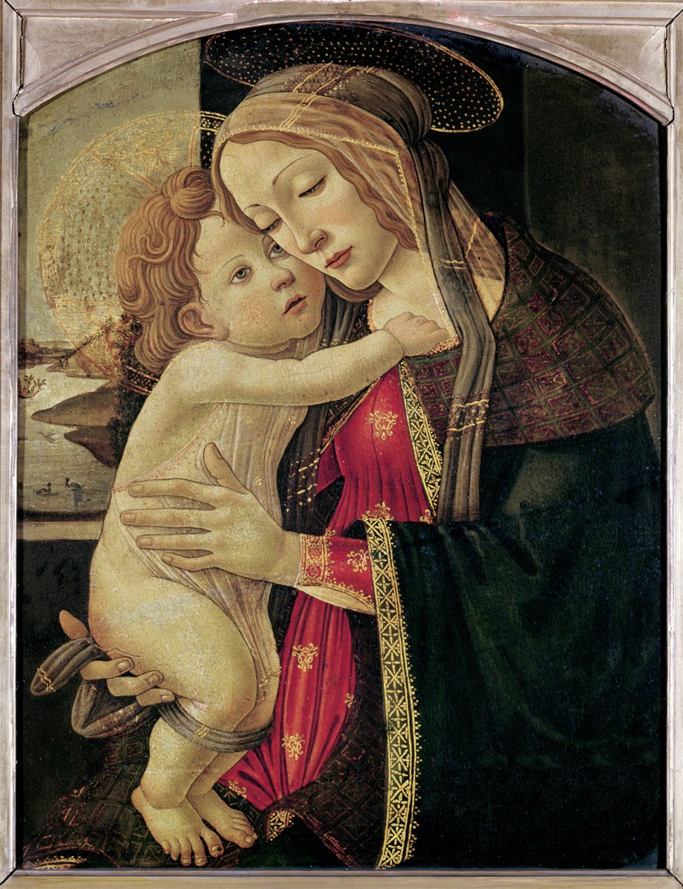 Dziewica z Dzieciątkiem, ok. 1500 autorstwa Sandro Botticelli