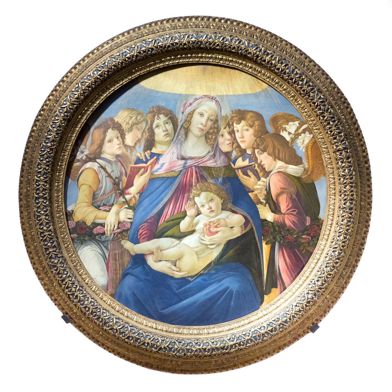Madonna granatu autorstwa Sandro Botticelli