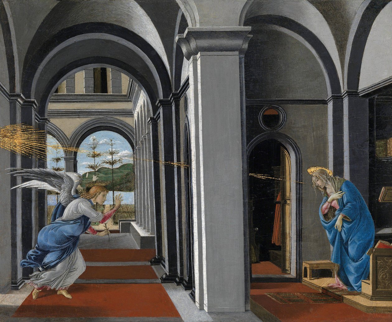 Zwiastowanie autorstwa Sandro Botticelli