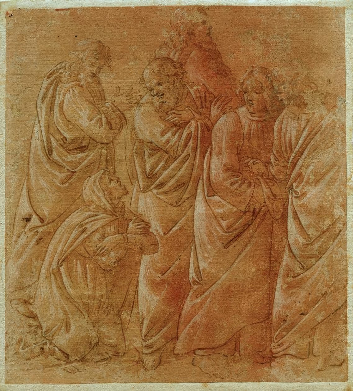 Kobieta z Kanaanu autorstwa Sandro Botticelli