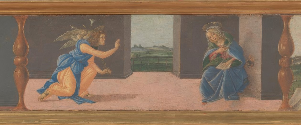 Zwiastowanie Maryi autorstwa Sandro Botticelli