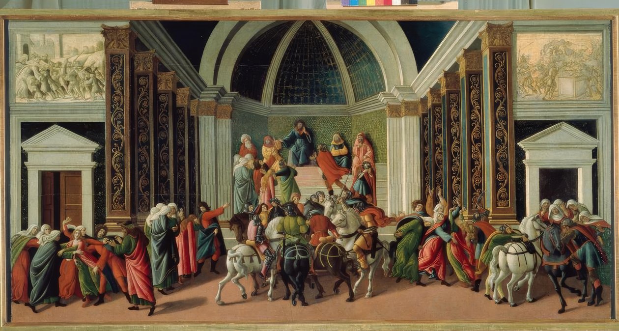 Historia Wirginii autorstwa Sandro Botticelli