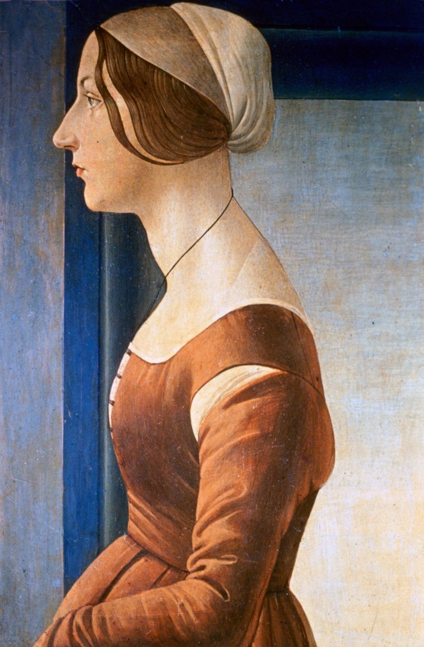 Piękna Simonetta, 1475 autorstwa Sandro Botticelli