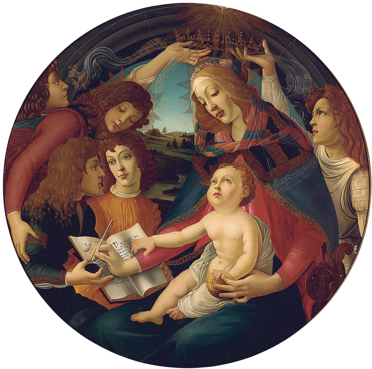 Madonna Magnificat autorstwa Sandro Botticelli