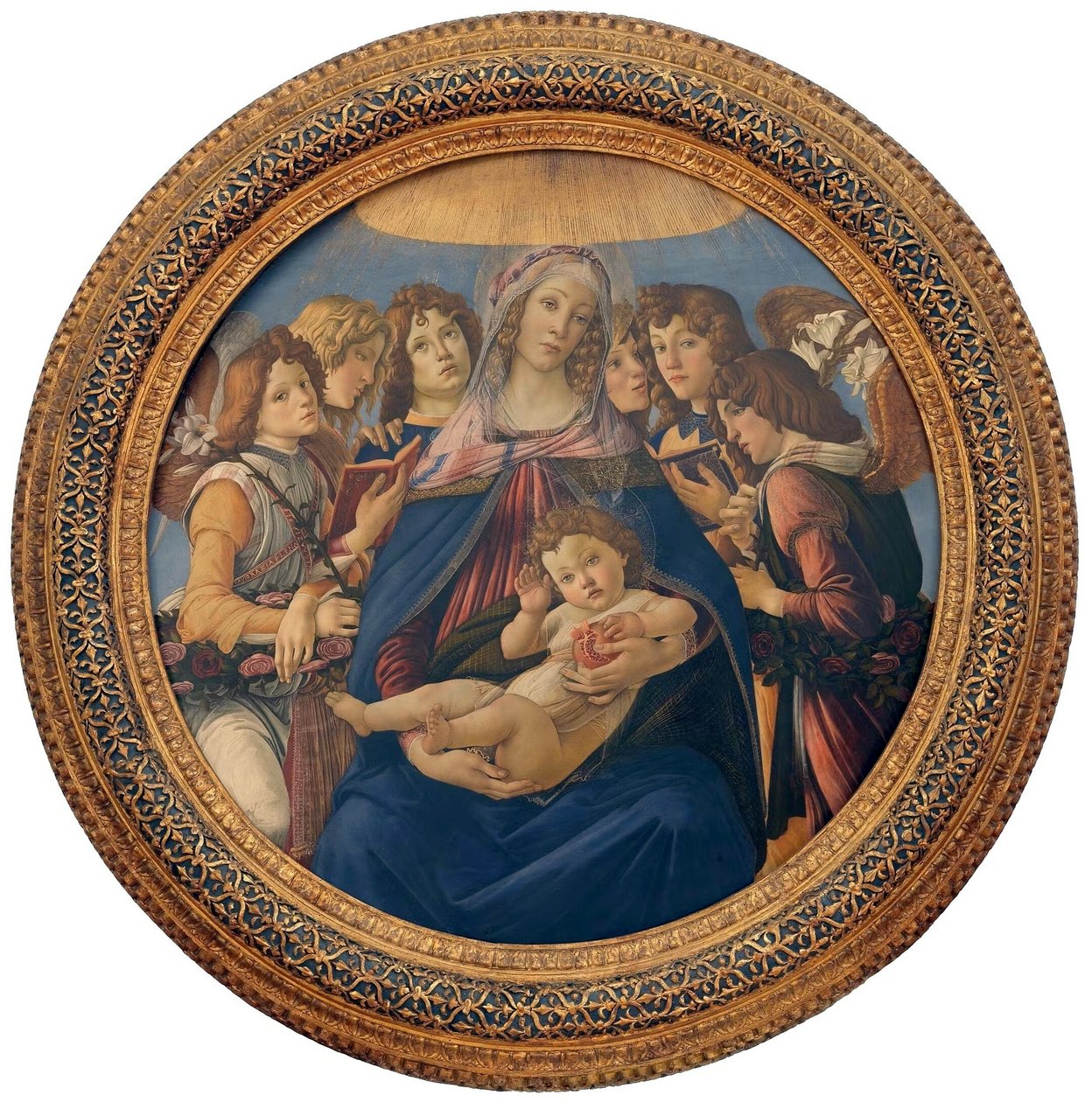 Madonna z Granatu autorstwa Sandro Botticelli