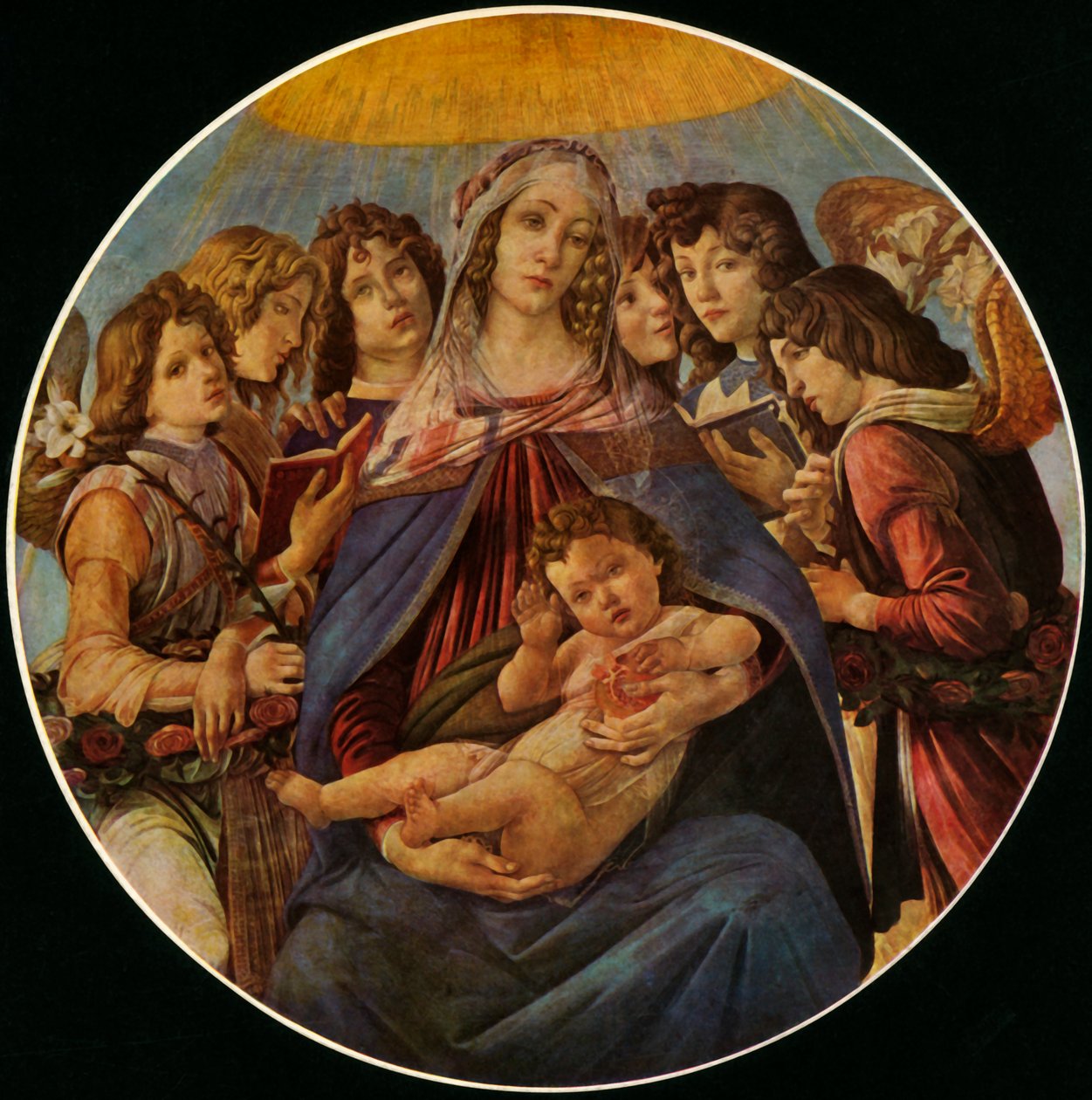 Madonna Granatu, c1487, 1937. autorstwa Sandro Botticelli