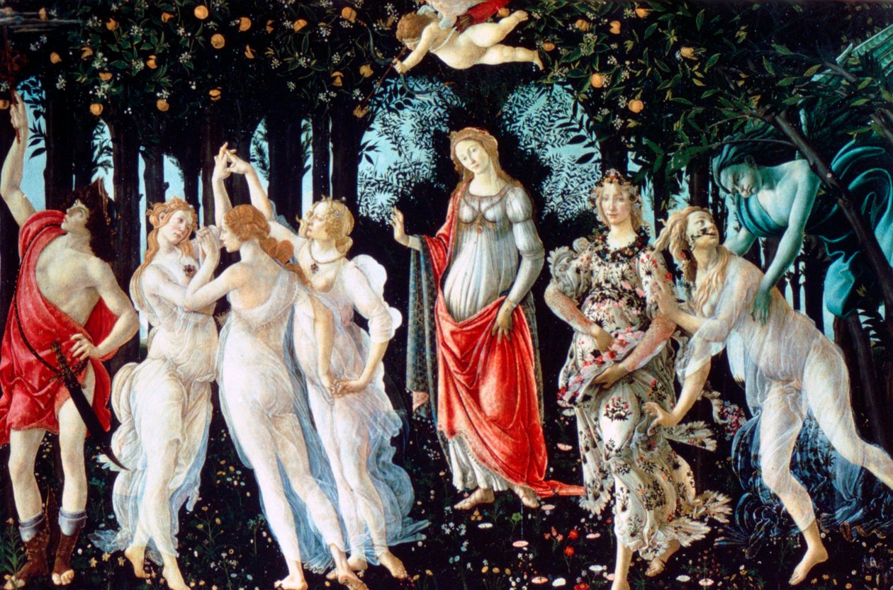 Wiosna, c1478 autorstwa Sandro Botticelli