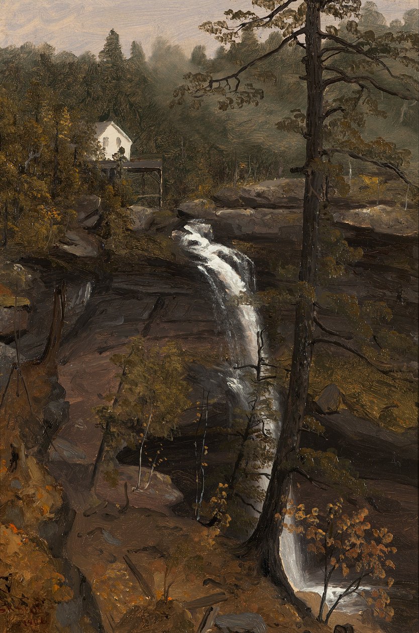 Cautery Falls autorstwa Sanford Robinson Gifford