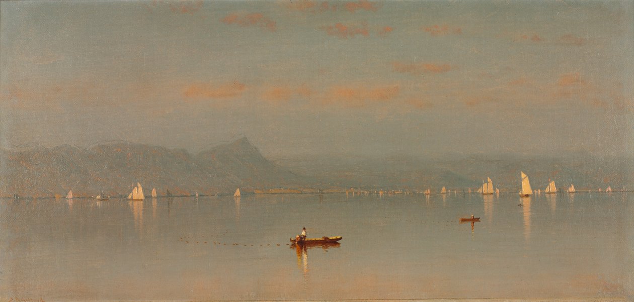 Zatoka Haverstraw autorstwa Sanford Robinson Gifford