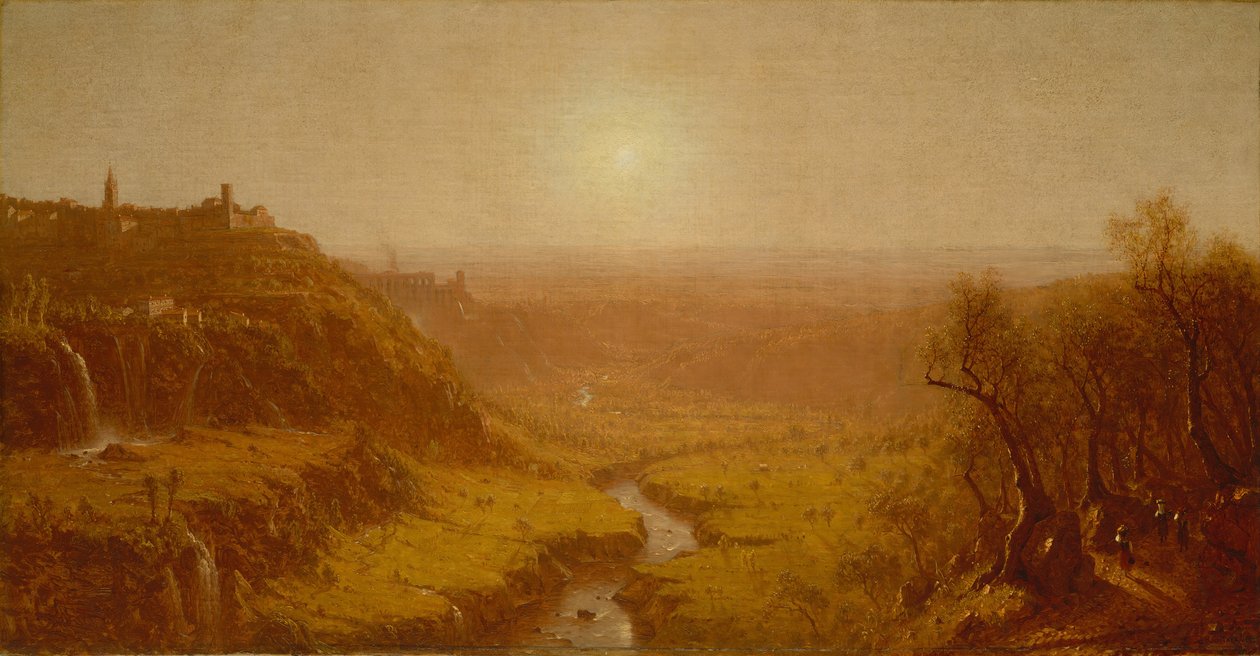 Tivoli, 1870. autorstwa Sanford Robinson Gifford
