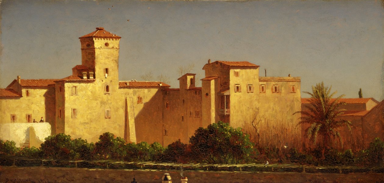 Villa Malta, Rzym autorstwa Sanford Robinson Gifford
