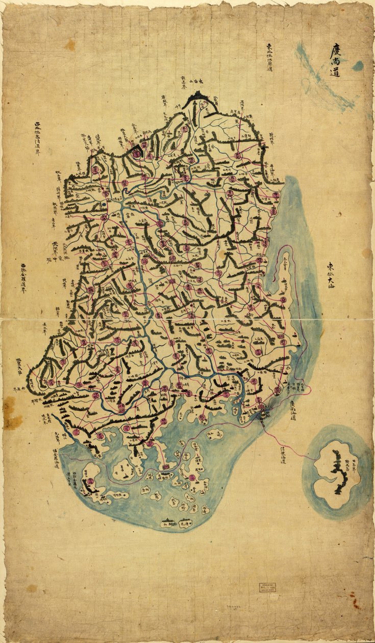 Chosŏn chido LOC 83675009-1 autorstwa Sang Gi Chŏng