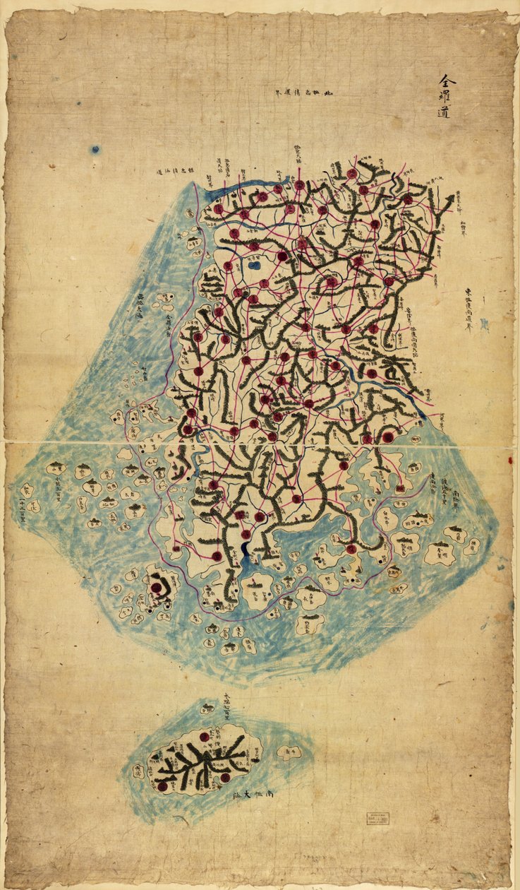 Chosŏn chido LOC 83675009-3 autorstwa Sang Gi Chŏng