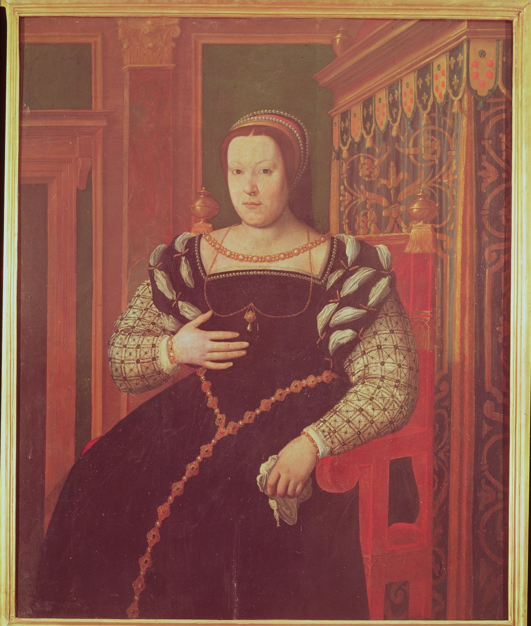 Katarzyna de Medici, 1585-86 autorstwa Santi di Tito