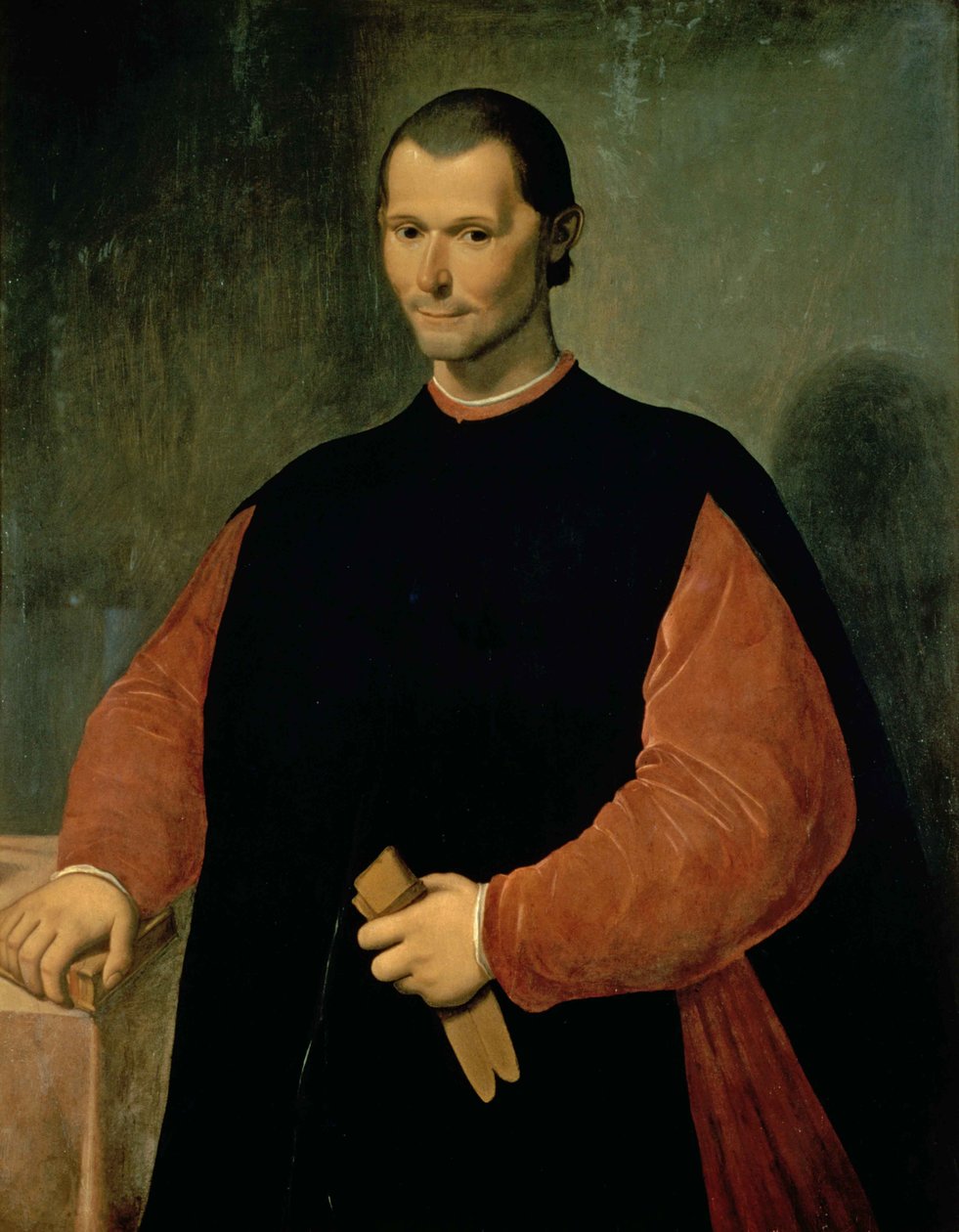 Portret Niccolo Machiavellego (1469-1527) autorstwa Santi di Tito