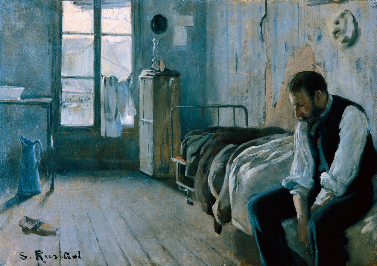 Mój pokój w Paryżu? autorstwa Santiago Rusinol i Prats