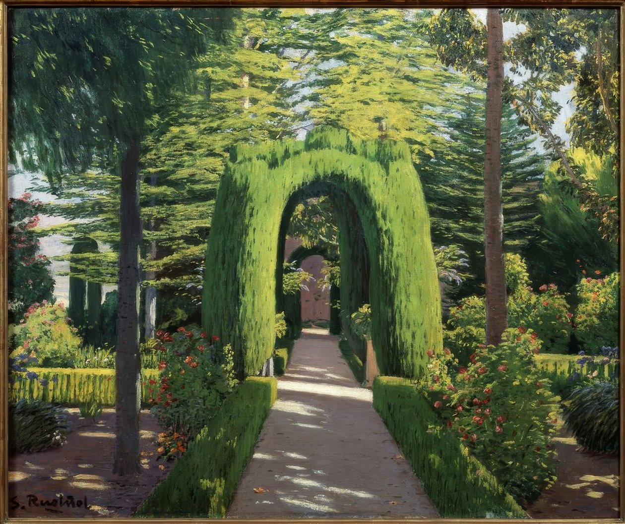 Glorieta. Ogród Alcoy autorstwa Santiago Rusiñol