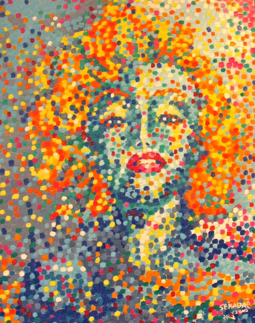 Marilyn Monroe autorstwa Santina Semadar Panetta