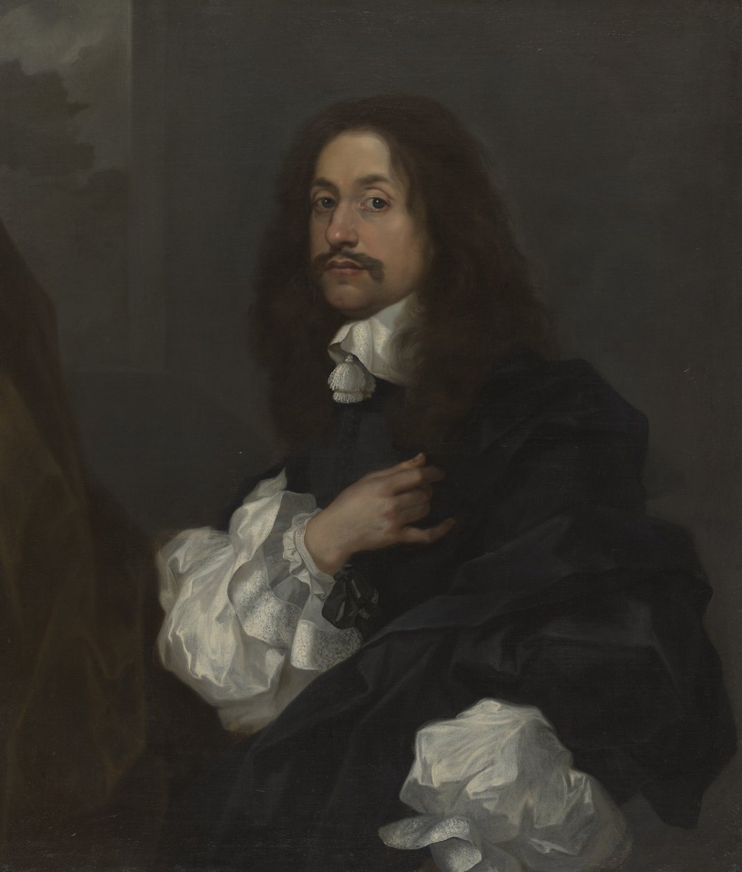Portret mężczyzny autorstwa Sébastien Bourdon