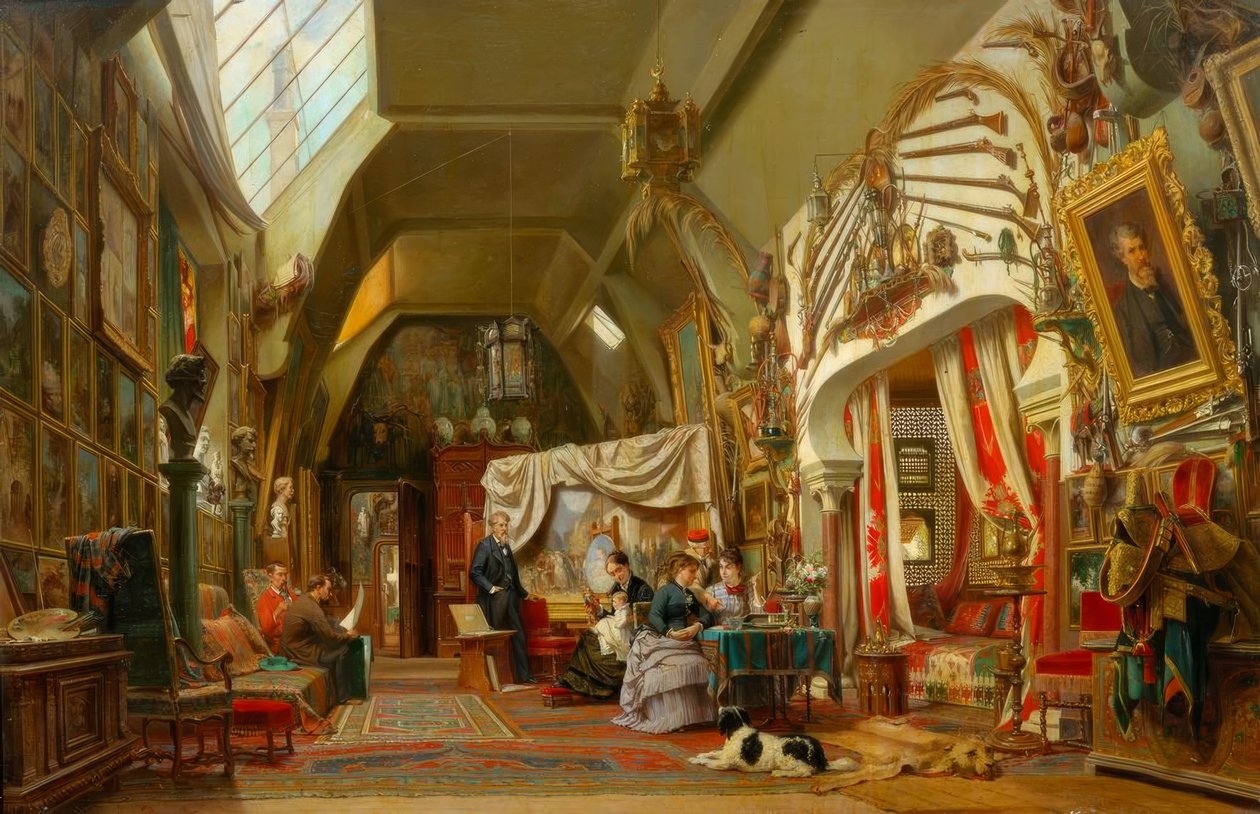Warsztat artysty autorstwa Charles Giraud