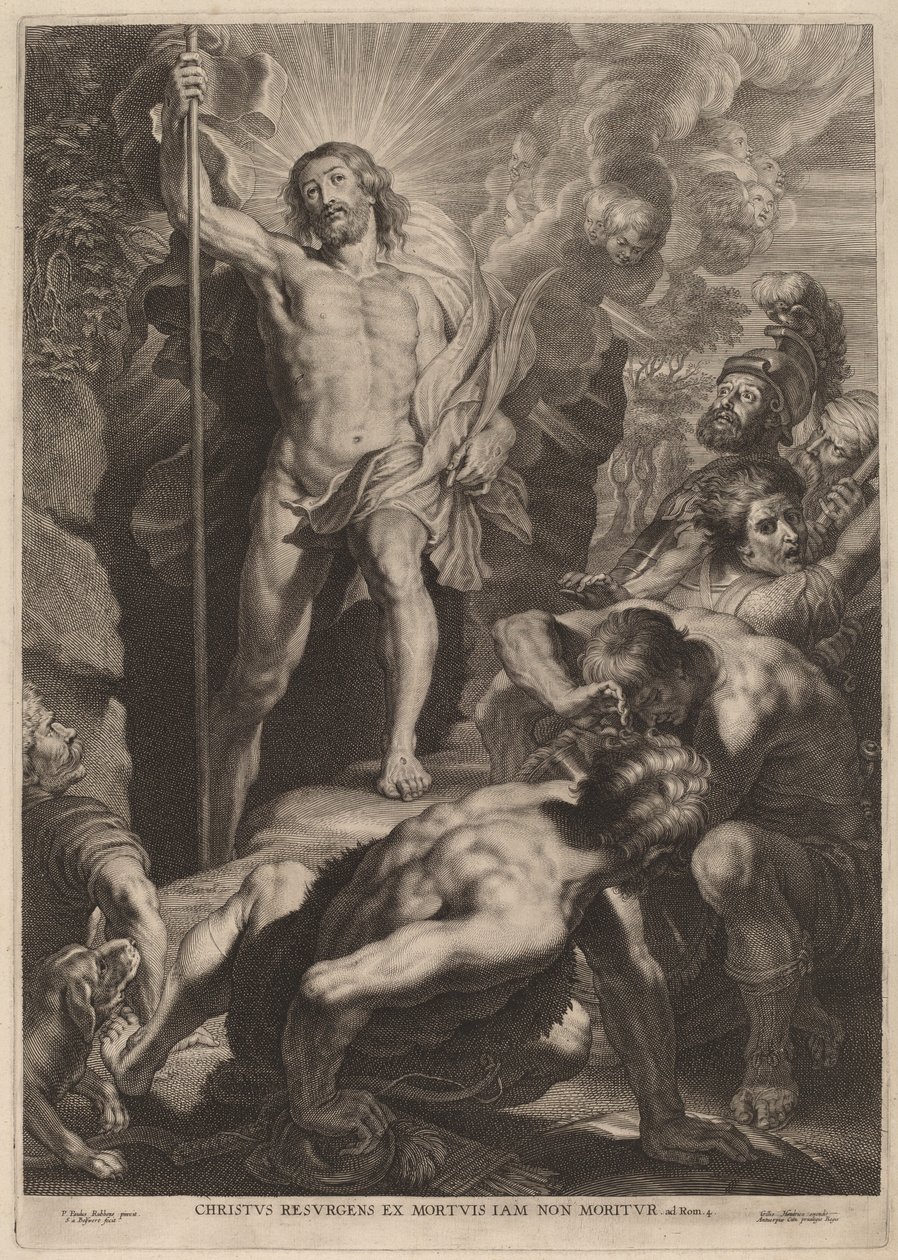 Zmartwychwstanie autorstwa Schelte Adams Bolswert after Sir Peter Paul Rubens