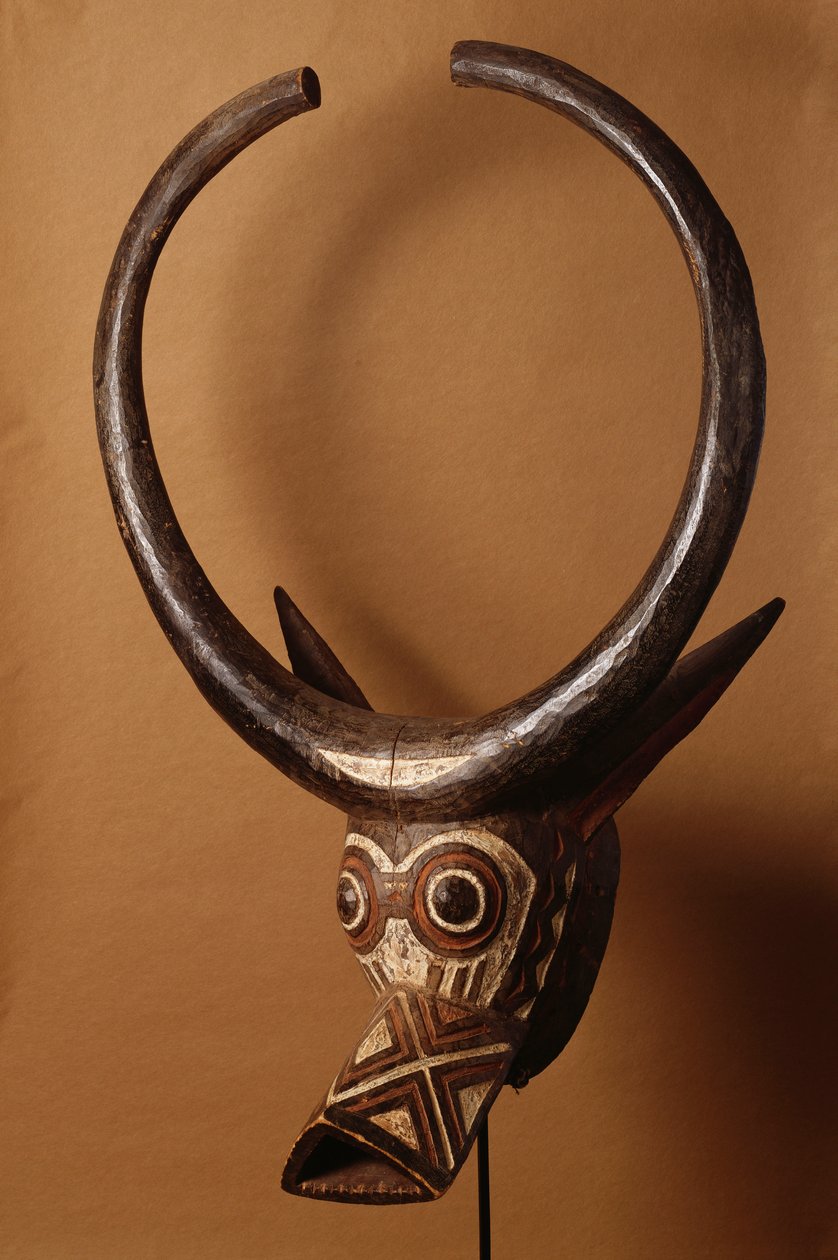 Maska Bwa Bushcow autorstwa School African