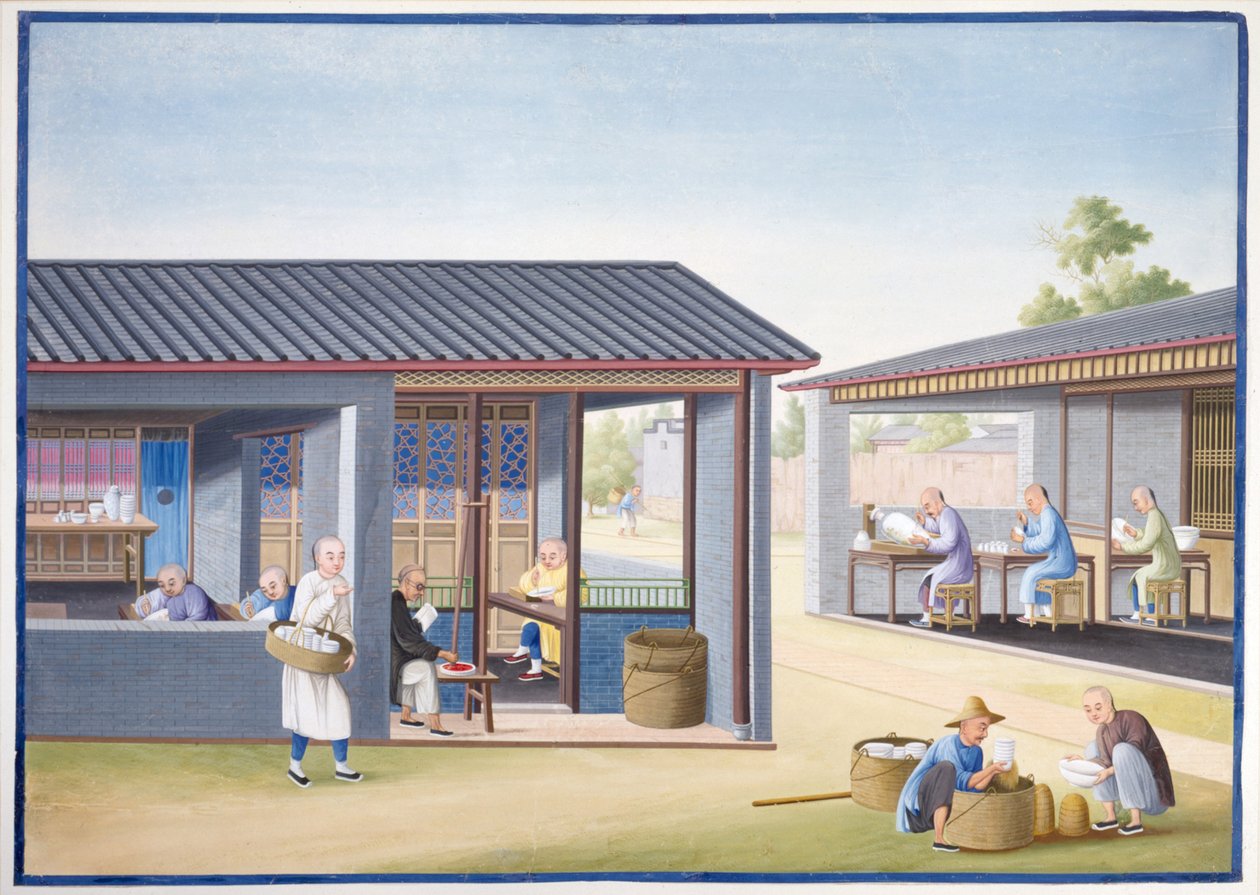 Studio emaliowania autorstwa School Chinese