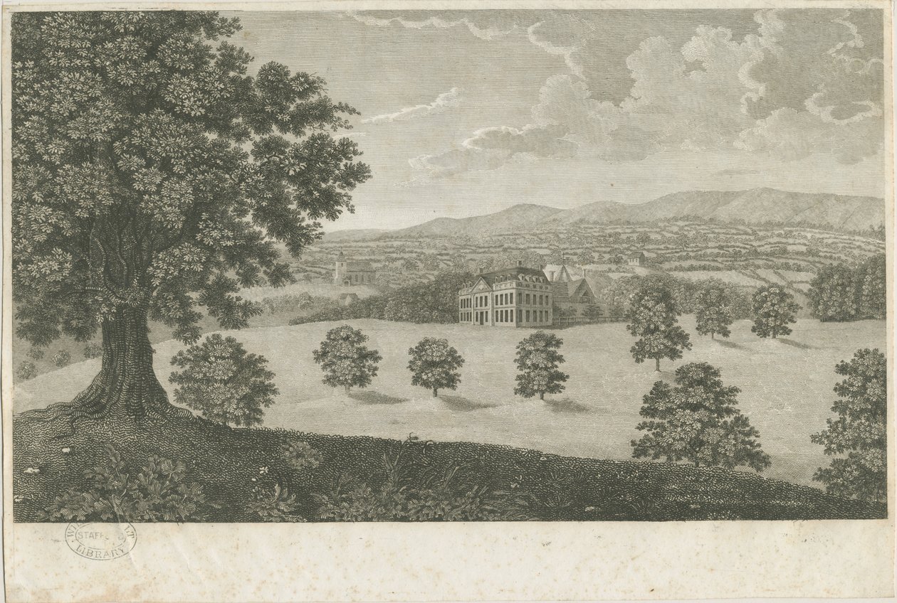 Loxley Park: grawerowanie, bd [1762-1802] (druk) autorstwa School English