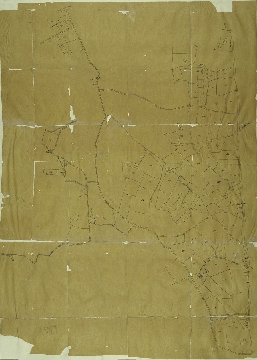 Mapa Willesden, Londyn (lito) autorstwa School English
