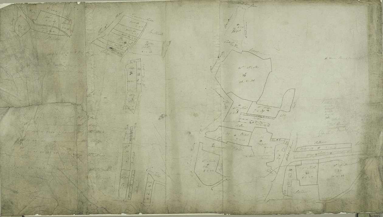 Mapa Willesden, Londyn (lito) autorstwa School English