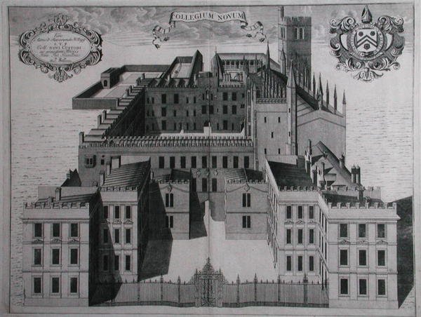New College, Oxford (Grawerowanie) autorstwa School English