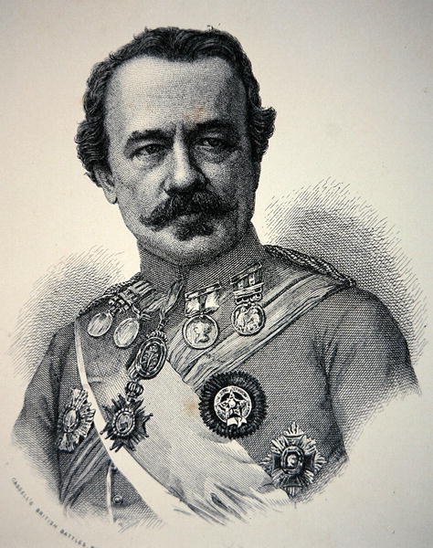 Sir James Outram (lito) autorstwa School English