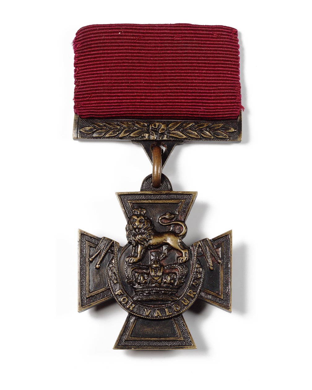 Victoria Cross (brąz z jedwabną wstążką) autorstwa School English