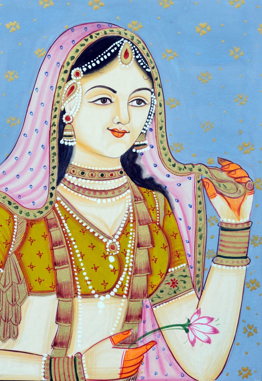 Miniaturowy obraz Jodha Bai autorstwa School Indian
